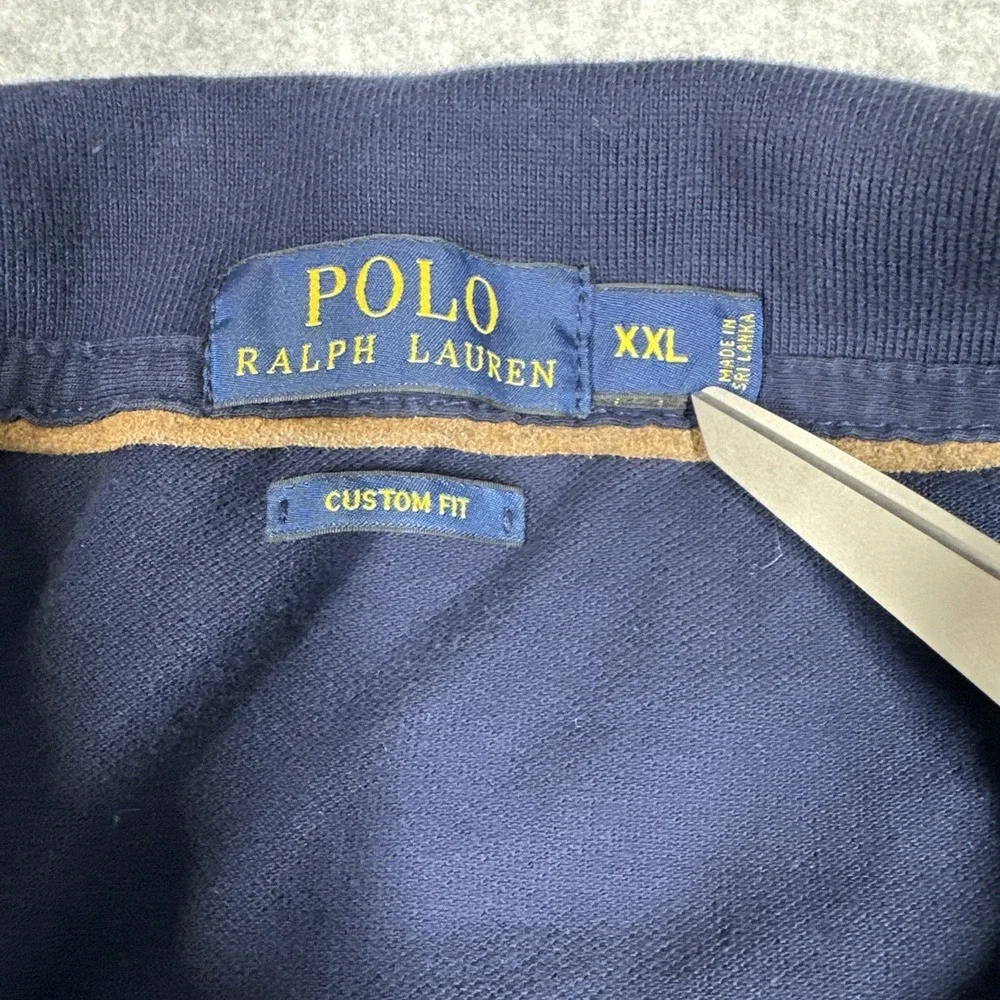 Polo Ralph Lauren Racehorse Embroidered Chest Patch Polo Shirt Men's XXL SS